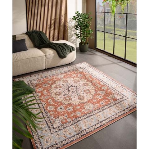Heritaged Buitenkleed vierkant Vintage - Valenca Nova terracotta -