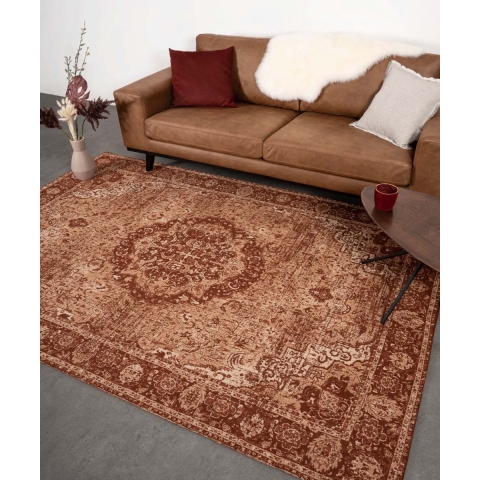 Heritaged Vintage vloerkleed Traditions - roestbruin - 240x340 cm