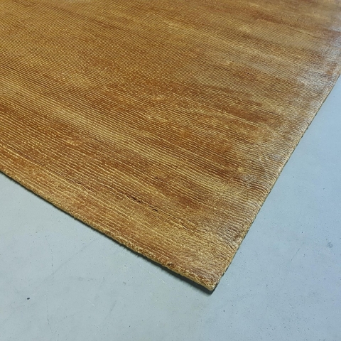 Interieur05 Vloerkleed Felva Goud Rond Viscose 220 cm