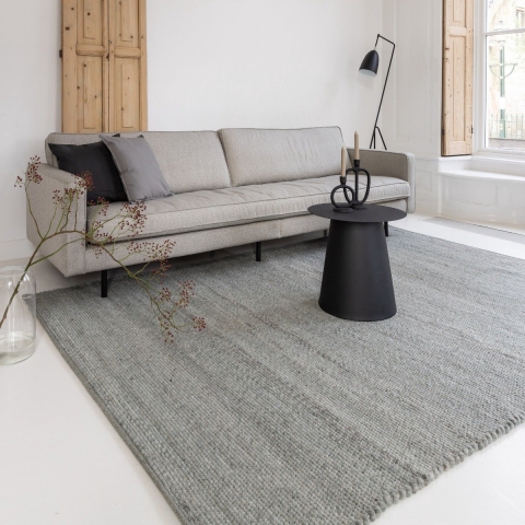 Interieur05 Wollen Vloerkleed Groen Vik 140 x 200 cm (S)