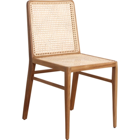 Raw Materials Nova eetkamerstoel naturel set|2