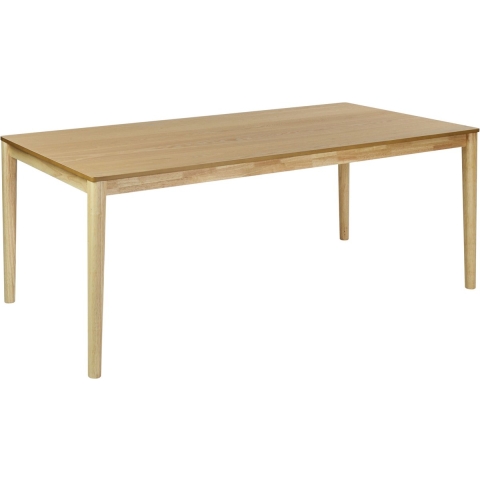 Beliani - ERMELO - Eettafel - Lichthout - MDF
