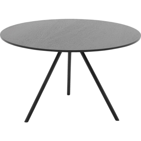 Goossens Salontafel Bo in Eiken soft touch lak zwart ral 9005