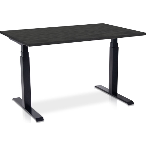 Lineaflex MRC PRO-L 2.0 elektrisch ARBO zit-sta bureau - zwart eiken