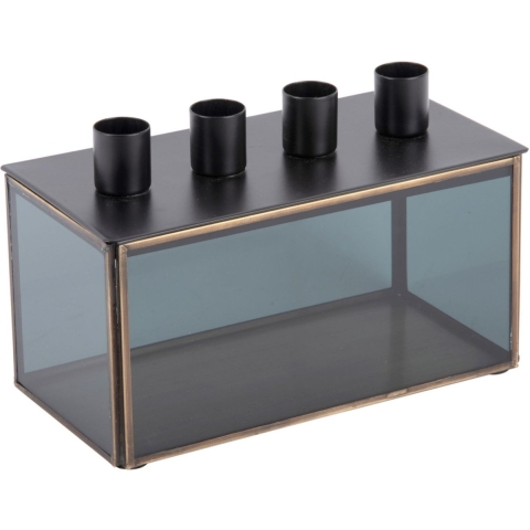 present time - Candle Holder Boxed Rectangle