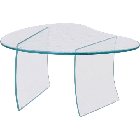 Goossens Salontafel Oydis in Helder glas