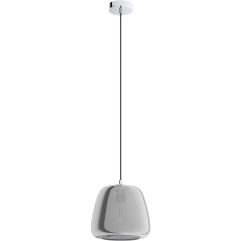 EGLO Albarino Hanglamp - 1 lichts - Ø26 cm - E27 - Chroom
