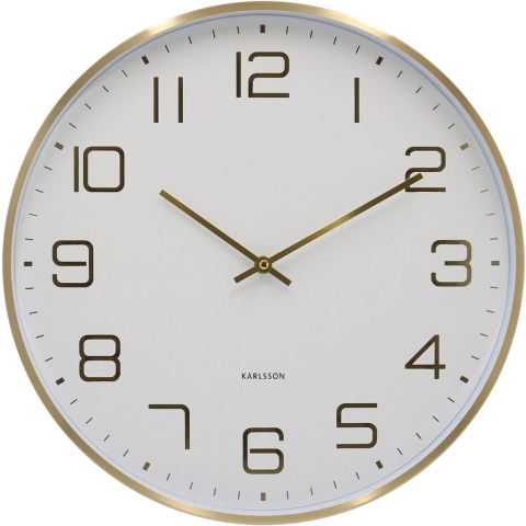 Karlsson - Wall Clock Elegance Glow