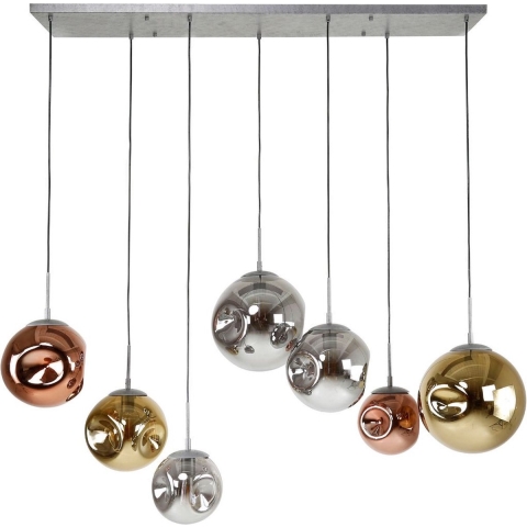Fraaai - Gilian hanglamp 7L oud zilver
