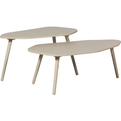 WOOOD Davina Bijzettafels - MDF - Dust