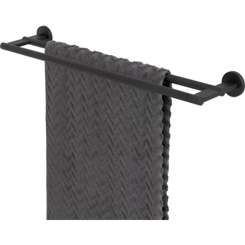 Tiger Noon Handdoekrek Dubbel 59,9 cm - Zwart