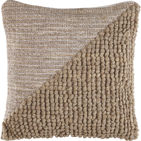 Beliani-ASLANAPA -Sierkussen set van 2-Beige-45 x 45 cm-Katoen