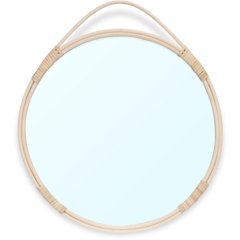 Artichok Lux ronde rattan spiegel - 50 cm