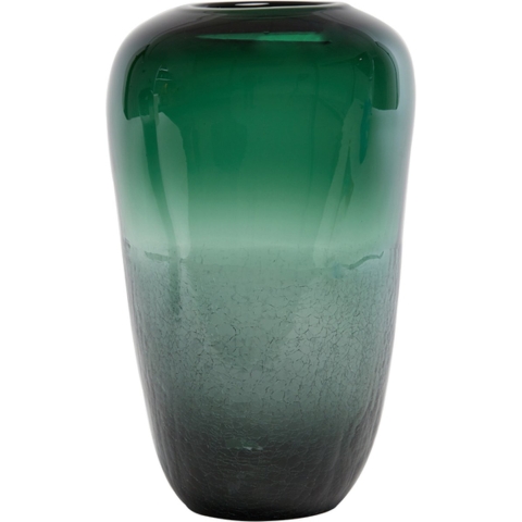Light & Living Light&living Vaas 20x19,5x36 cm TAPOLO glas grijs groen