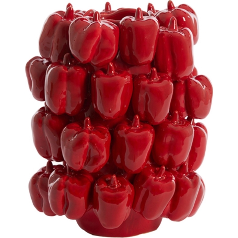 Light&living Vaas deco 23,5x23x32,5 cm BELLPEPPER keramiek glanzend...