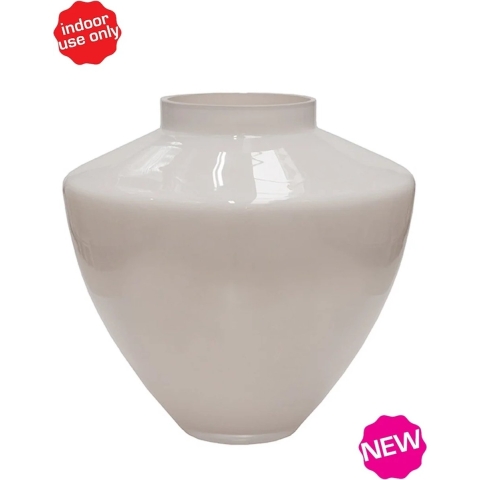 Vase The World Kagera ivory Ø33 x H32 cm