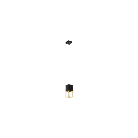 EGLO Montebaldo Hanglamp - GU10 - 10 cm - Zwart|Goud