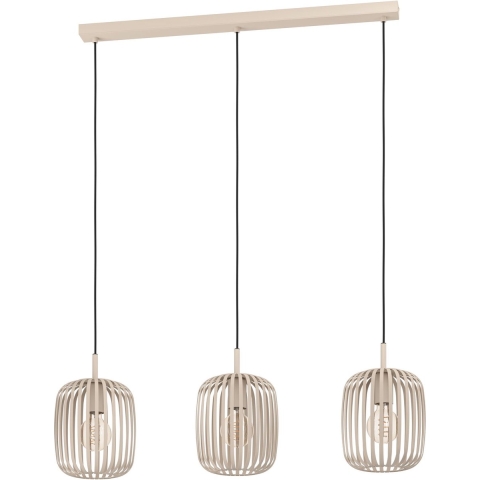 EGLO Romazzina Hanglamp - E27 - 77 cm - Zandkleur