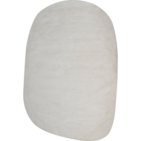 Beliani - MITHA - Vloerkleed - Wit - 200 x 300 cm - Viscose
