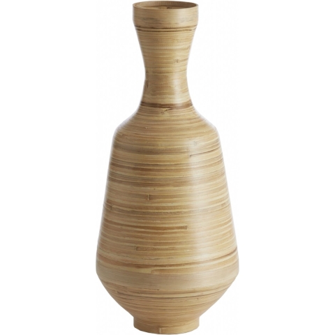 Light & Living Light&living Vaas deco Ø26x58 cm TULUA bamboe naturel