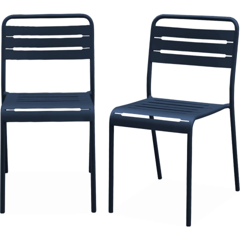 sweeek - Stalen tuinstoel (set van 2)