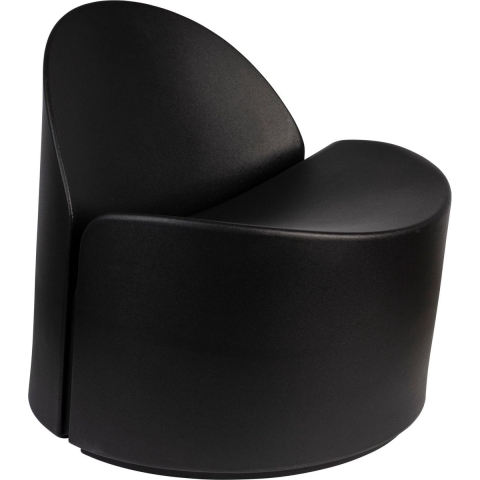 Zuiver Bloom Fauteuil Zwart|Zwart