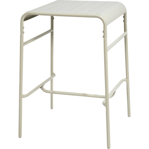 sweeek - 2-zits metalen tuintafel H 95cm