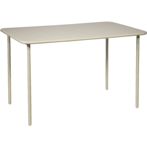 sweeek - Metalen tuintafel 4 zitplaatsen