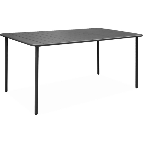 sweeek - Metalen tuintafel 6-8 zitplaatsen