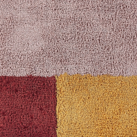 Beliani-JALGAON-Laagpolig vloerkleed-Multicolor-140 x 200 cm-Katoen