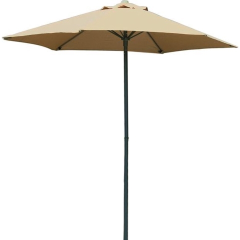 Parasol rond - Ø 200cm - ecru