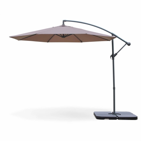 sweeek - Zweefparasol, rond, Ø300cm