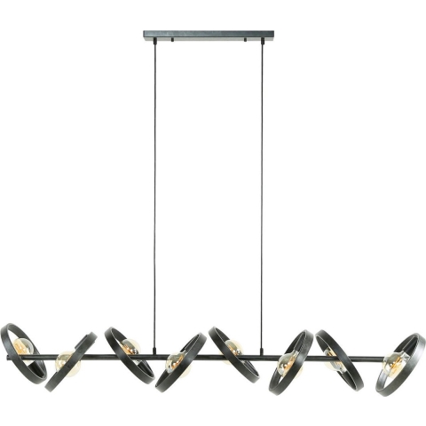 Fraaai - Didier hanglamp metaal grijs 8L