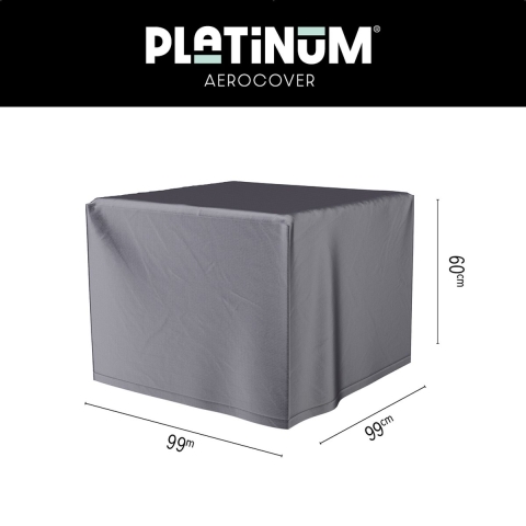 Platinum Aerocover vuurtafelhoes - 99x99xH60 cm.