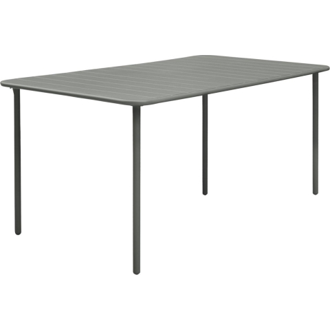 sweeek - Metalen tuintafel 6-8 zitplaatsen