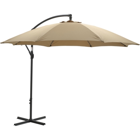 Garden Impressions Athene Zweefparasol Ø300 cm taupe