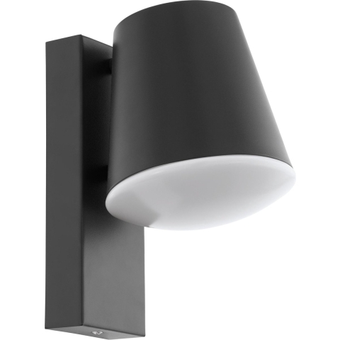 EGLO Caldiero Wandlamp Buiten - E27 - 24 cm - Antraciet|Wit
