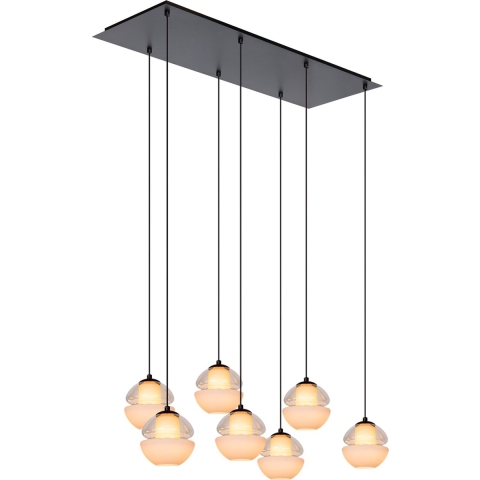 Atmooz Reese 7 - Hanglamp - Opaalglas - 95x32x115c - LED - Dimbaar