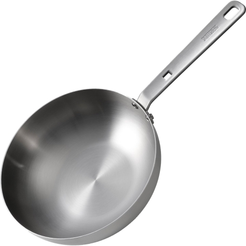 Skottsberg Wok Stainless Steel 28 cm Roestvrijstaal