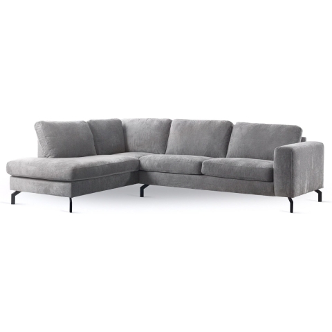 Giga Meubel - 3-Zits Hoekbank Perfect Harmony Grijs Links