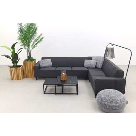 VDG Boavista|Royalty Sunbrella loungeset - Sooty - 5-delig - rechts