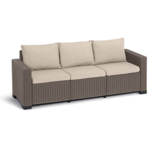 Allibert California Loungebank - 3 personen - Cappuccino