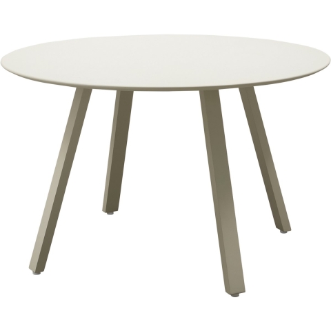 WOOOD Auke Buitentafel - Aluminium - Mist - 75x120x120 cm