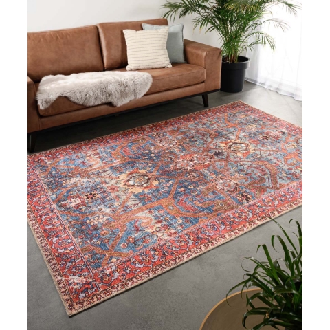 Heritaged Vintage vloerkleed - Fade Opulence rood - 190x290 cm