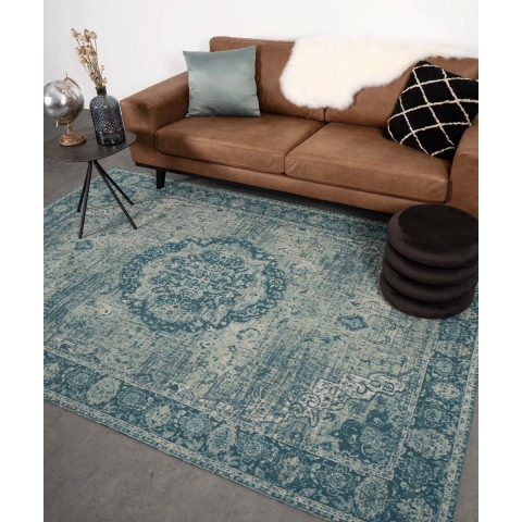 Heritaged Vintage vloerkleed Traditions - grijs|blauw - 160x240 cm