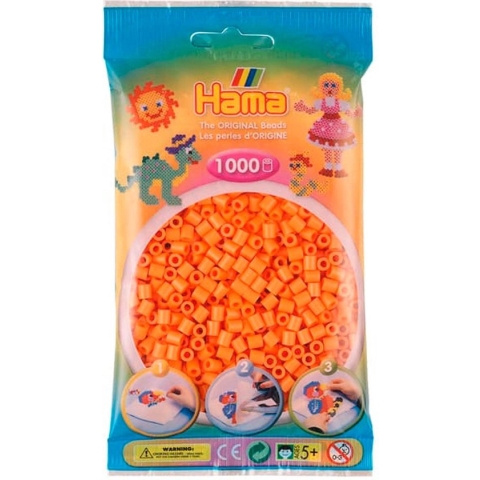 Hama Strijkkralen 1000 Stuks Abrikoos