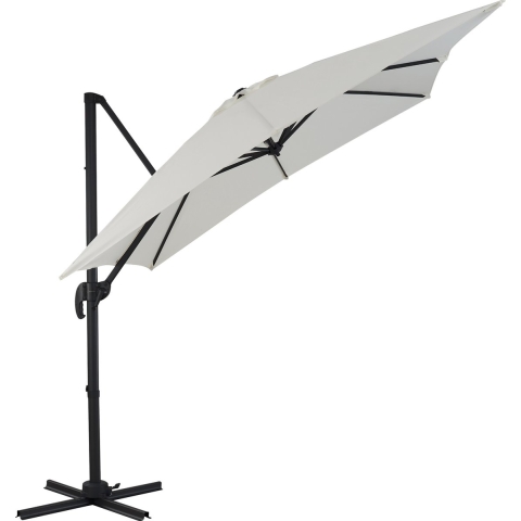 ACAZA Zweefparasol Gebroken wit
