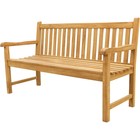 VDG Teak houten tuinbank Bison - 150 cm.
