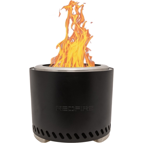 RedFire - Volcano - Large - Zwart - Vuurhaard - Incl. beschermhoes -