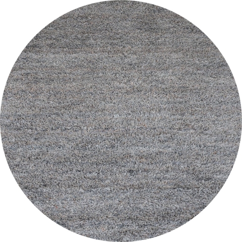 Veer Carpets - Vloerkleed Berbero Pelosa Grey 834 - ø160 cm